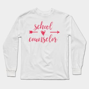 School Counselor Long Sleeve T-Shirt